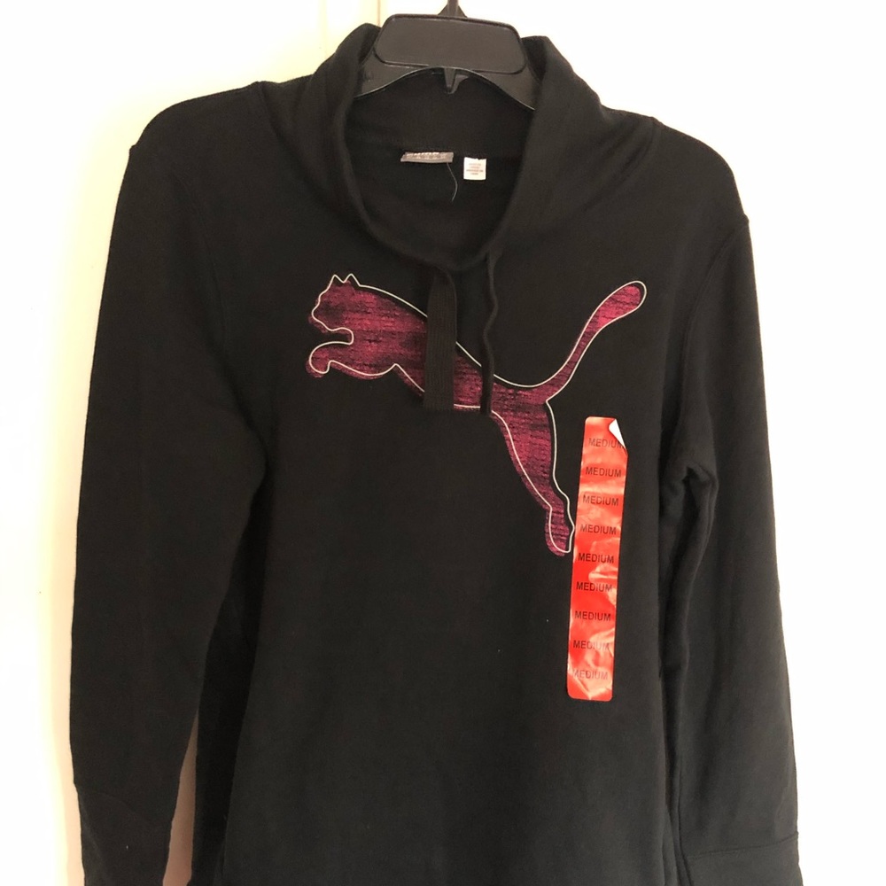 Black sport sweater